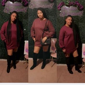 Sweatshirt Dress